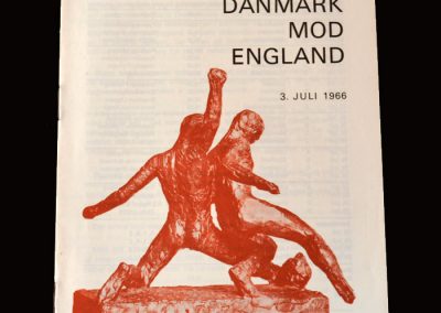 Denmark v England 03.07.1966
