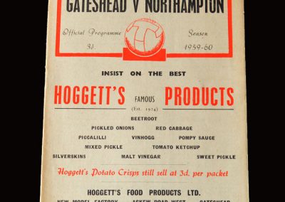 Gateshead v Northampton 06.02.1960