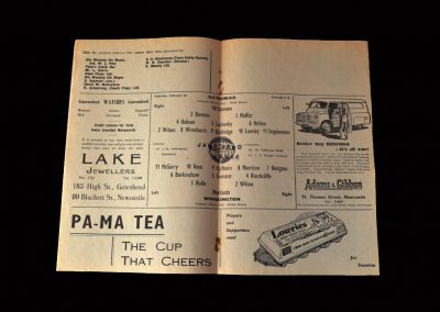 Gateshead v Workington 28.03.1960