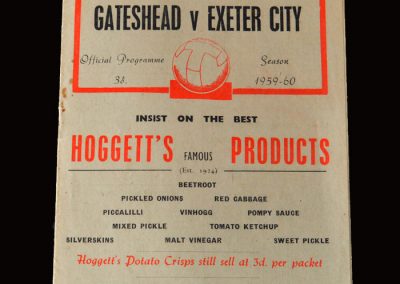Gateshead v Exeter 09.04.1960