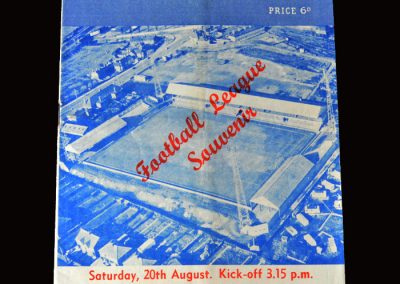 Peterborough v Wrexham 20.08.1960 (1st League Game)