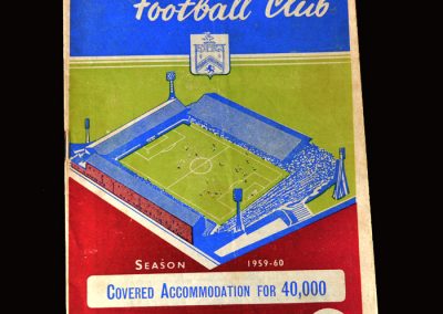Burnley v Blackpool 10.10.1959