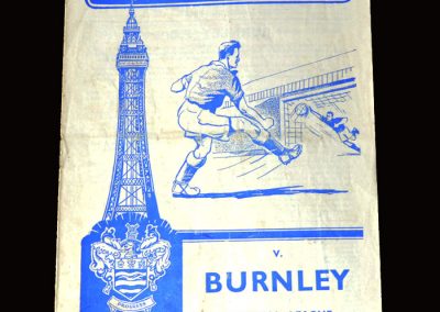 Burnley v Blackpool 23.04.1960