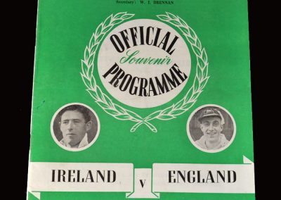 Northern Ireland v England 07.10.1950