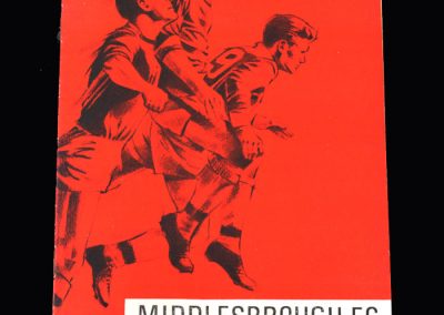 Middlesbrough v Sparta Rotterdam 09.08.1966