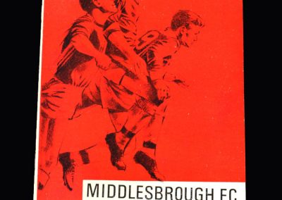 Middlesbrough v York City 24.08.1966 (League Cup Round 1)