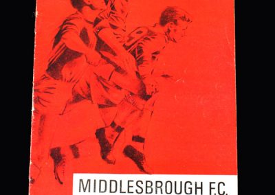 Middlesbrough v Oldham 10.09.1966