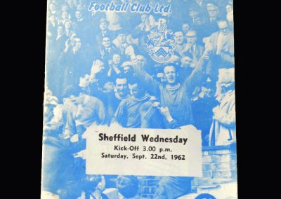 Orient v Sheff Wed 22.09.1962