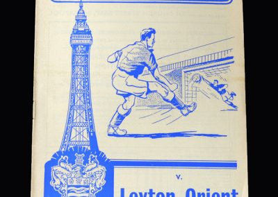 Orient v Blackpool 02.03.1963