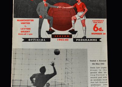 Orient v Man Utd 18.05.1963