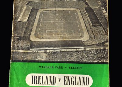 Ireland v England 04.10.1952