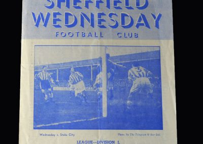 Arsenal v Sheff Wed 02.03.1953
