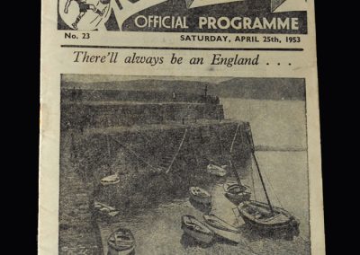 Arsenal v Preston 25.04.1953
