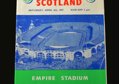 England v Scotland 06.04.1957