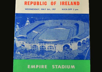 England v Ireland 08.05.1957