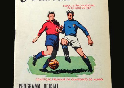 Portugal v Italy 26.05.1957