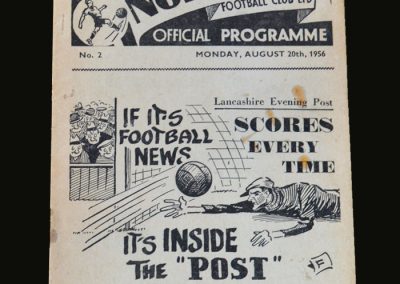 Man Utd v Preston 20.08.1956