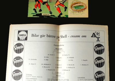Brazil v Wales 19.06.1958 (Quarter Final)