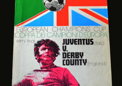 Juventus v Derby 11.04.1973 ( European Cup Semi Final 1st Round)