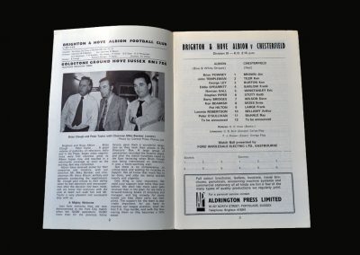 Brighton v Chesterfield 17.11.1973