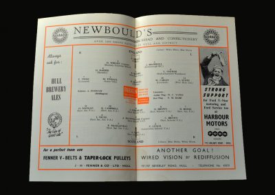 England v Scotland 01.03.1958 (Youth)