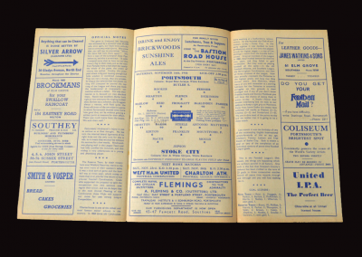 Portsmouth v Stoke 16.11.1946