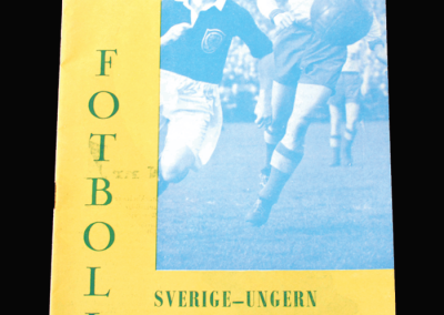 Sweden v Hungary 11.05.1955 (7 - 3)