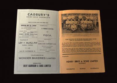 Islington Corinthians v Montreal 27.05.1938