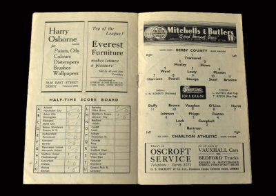 Charlton v Derby 04.12.1948