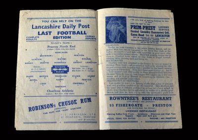 Charlton v Preston 27.12.1948