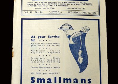 Charlton v Man City 15.01.1949