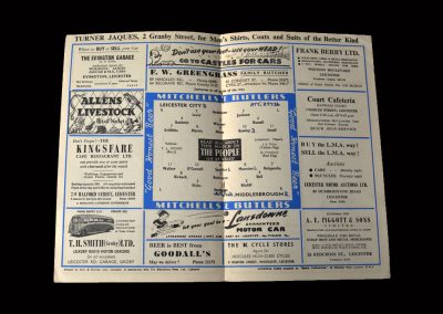 Leicester v Middlesbrough 14.01.1954 (FA Cup 3rd Round)
