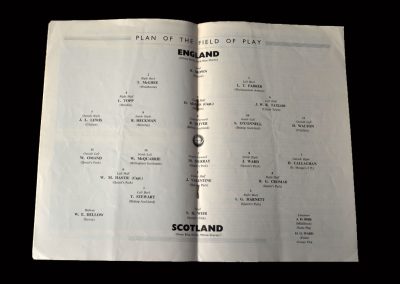 England v Scotland 27.03.1954 (Amateur International)