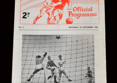 Man Utd Reserves v West Brom Reserves 07.09.1963
