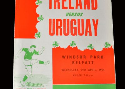 Northern Ireland v Uruguay 29.04.1964