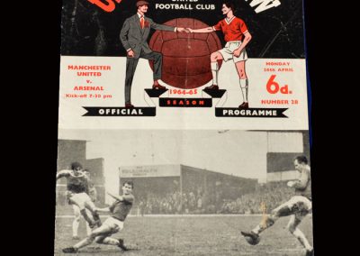 Man Utd v Arsenal 26.04.1965
