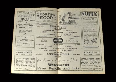 Brentford v Spurs 20.03.1948