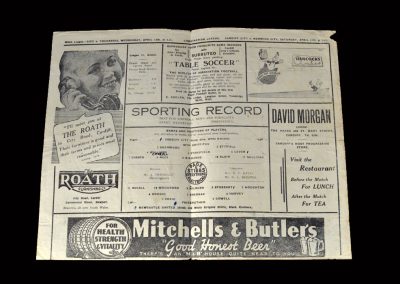Cardiff v Newcastle 10.04.1948