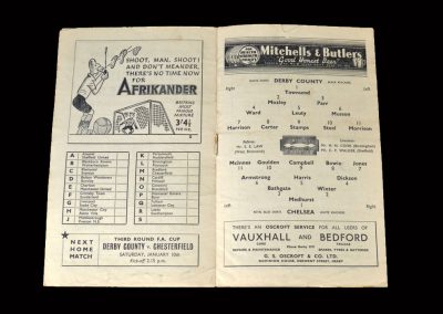 Derby v Chelsea 03.01.1948