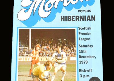Hibs v Morton 15.12.1979