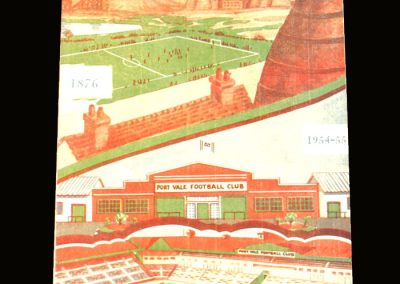 Port Vale v Swansea 06.09.1954