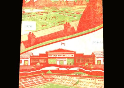Port Vale v Middlesbrough 20.11.1954