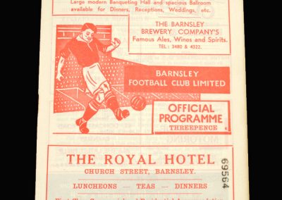 Notts County v Barnsley 26.12.1957