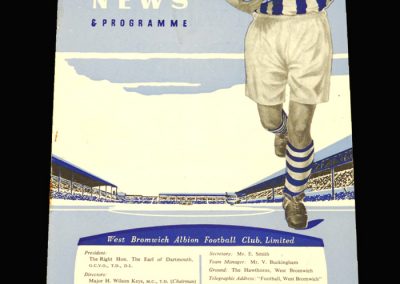 West Brom v Newcastle 24.08.1957