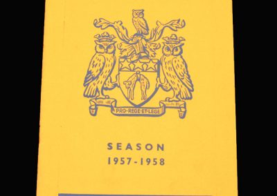 West Brom v Leeds 19.10.1957