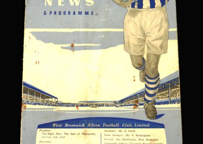 West Brom v Man Utd 26.10.1957