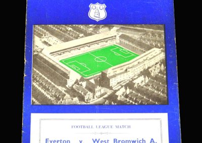 West Brom v Everton 02.11.1957