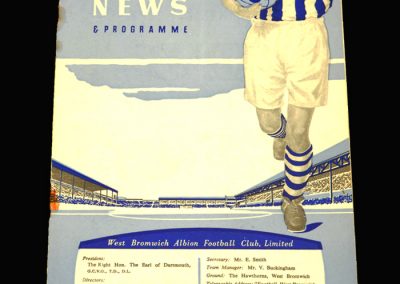 West Brom v Notts Forest 08.02.1958