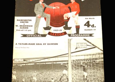 West Brom v Man Utd 08.03.1958