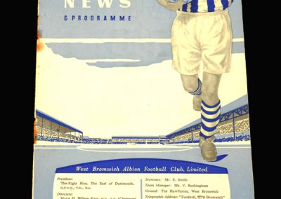 West Brom v Leeds 12.03.1958